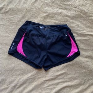XS black & pink Head athletic shorts